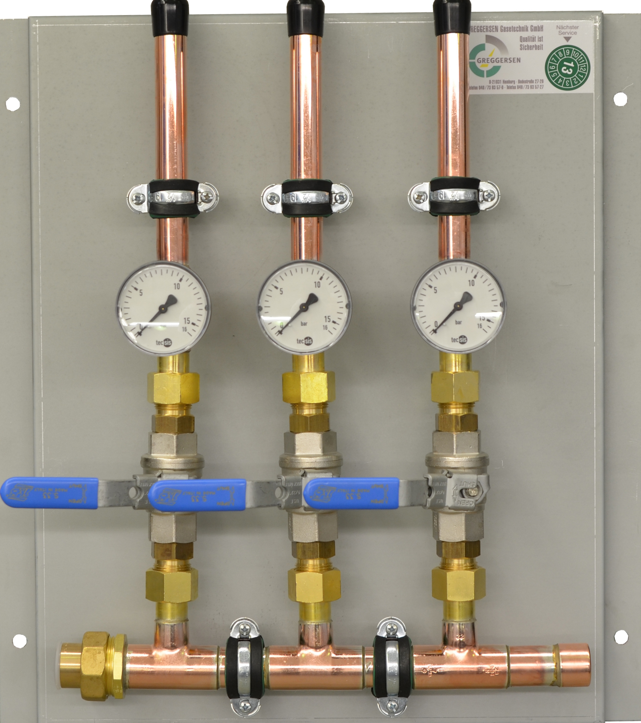 Verteilertafel 3-fach Gr.2