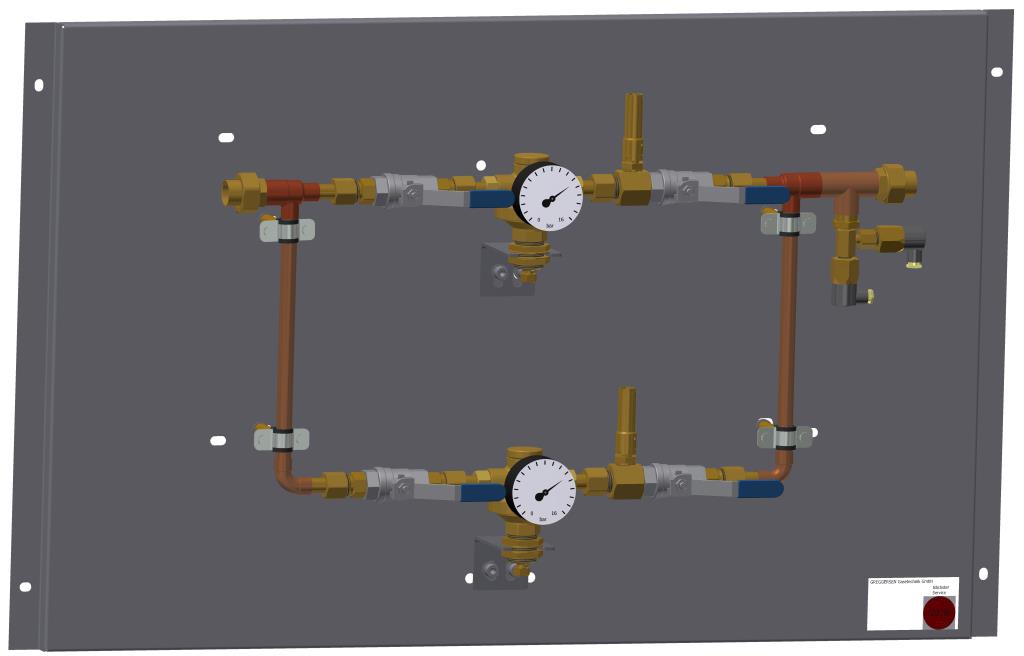 Druckminderereinheit, AIR, Gr. 1, 8bar
