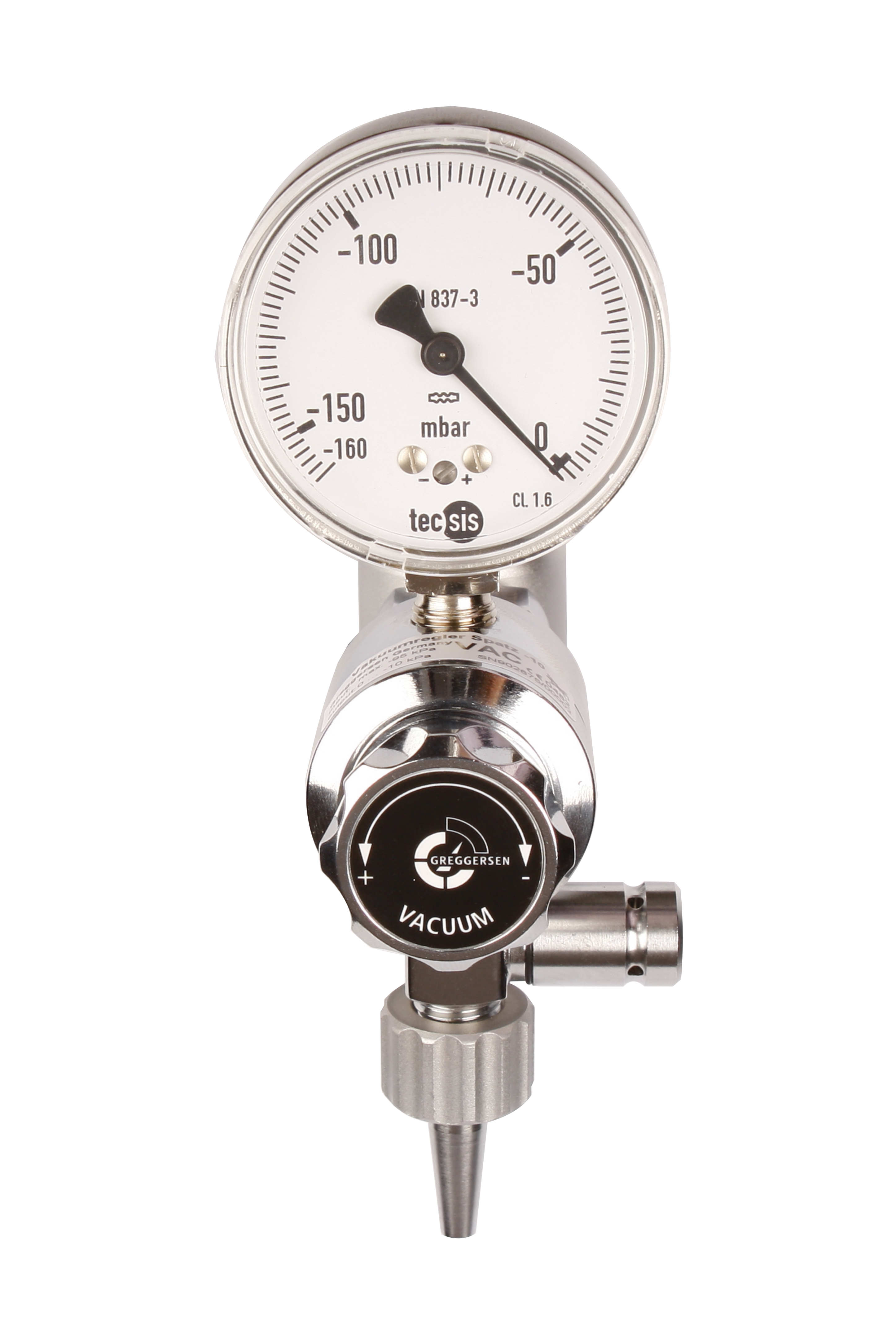 Vakuumregler Spatz -10 Schiene NIST