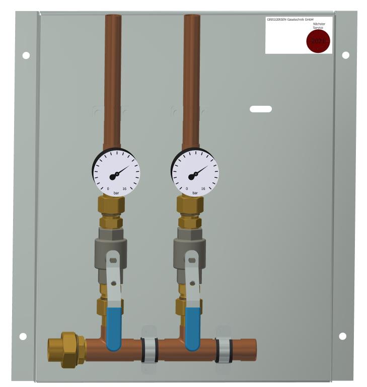 Verteilertafel 2-fach Gr.2