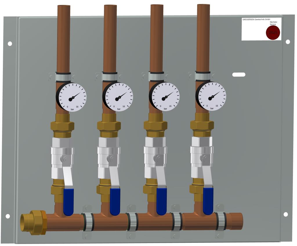 Verteilertafel 4-fach Gr.3