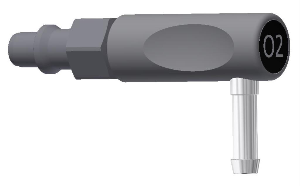 Winkelstecker N2 mit Tülle 7mm - AGA